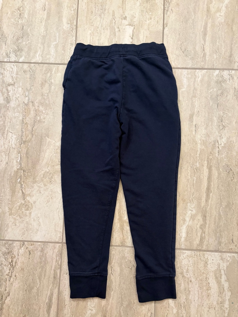 Crewcuts Navy Drawstring Jogger Pants - Picture 3 of 3